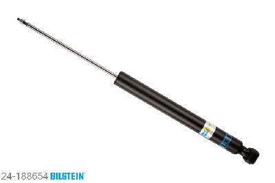 24-188654, Bilstein B4  Gas Schokdemper achteras, Mazda 2 (DE), "1.3,  1.3 MZR,  1.4 MZR,  1.5,  1.5 MZR,1.6 MZ-CD", 10/2007-, Standaard lengte, geschikt voor gebruik met verlagingsveren tot -30mm