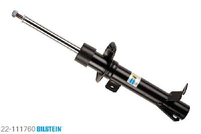 22-111760, Bilstein B4  Gas Schokdemper vooras links, Mazda 2 (DY), 1.25,  1.4,  1.4 CD,  1.6, 04/2003-, Standaard lengte, geschikt voor gebruik met verlagingsveren tot -30mm