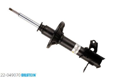 22-049070, Bilstein B4  Gas Achteras links, Mazda 323 F V (BA), 2.0 24V, 08/1994-09/1998, CH.Nr.: 151008 ->, with ABS, Standaard lengte, geschikt voor gebruik met verlagingsveren tot -30mm