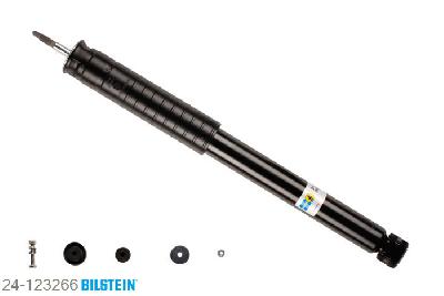 24-123266, Bilstein B4  Gas Schokdemper achteras, Mercedes A-CLASS (W169), "A 150,  A 160,  A 160 CDI,  A 170,  A 180,A 180 CDI,  A 200,  A 200 CDI,  A 200 TURBO", 09/2004-06/2012, with standard chassis, Standaard lengte, geschikt voor gebruik met verlagingsveren tot -30mm