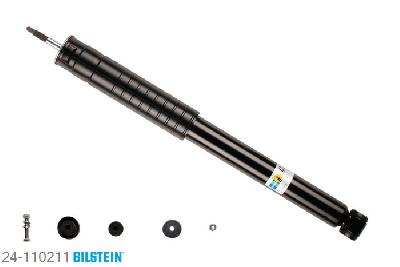 24-110211, Bilstein B4  Gas Schokdemper achteras, Mercedes B-CLASS (W245), "B 150,  B 160,  B 170,  B 170 NGT,  B 180,B 180 CDI,  B 180 NGT,  B 200,  B 200 CDI,B 200 TURBO", 03/2005-11/2011, with sports suspension, Standaard lengte, geschikt voor gebruik met verlagingsveren tot -30mm