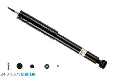24-018579, Bilstein B4  Gas Schokdemper achteras, Mercedes C-CLASS (W202), "C 180,  C 200,  C 200 CDI,  C 200 D,C 200 Kompressor,  C 220,  C 220 CDI,C 220 D,  C 230,  C 230 Kompressor,  C 240,C 250 D,  C 250 Turbo-D,  C 280", 05/1993-05/2000, with standard chassis, Standaard lengte, geschikt voor gebruik met verlagingsveren tot -30mm