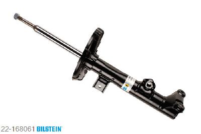22-168061, Bilstein B4  Gas Schokdemper vooras, Mercedes C-CLASS (W203), "C 180,  C 180 Kompressor,  C 200 CDI,C 200 CGI Kompressor,  C 200 Kompressor,C 220 CDI,  C 230,  C 230 Kompressor,C 240,  C 270 CDI,  C 280,  C 3.5,  C 320,C 320 CDI,  C 350", 05/2000-02/2007, with off-road suspension, Standaard lengte, geschikt voor gebruik met verlagingsveren tot -30mm