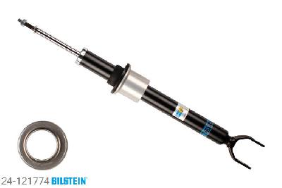 24-121774, Bilstein B4  Gas Schokdemper vooras, Mercedes E-CLASS (W211), 1.8,  2.5,  3.0,  3.5, 11/2005-, with off-road suspension, without Airmatic DC, Standaard lengte, geschikt voor gebruik met verlagingsveren tot -30mm