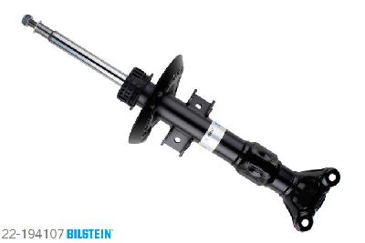 22-194107, Bilstein B4  Gas Schokdemper vooras, Mercedes E-CLASS (W212), E 200 L CGI,  E 300 L, 06/2010-, with off-road suspension, without Airmatic DC, Standaard lengte, geschikt voor gebruik met verlagingsveren tot -30mm