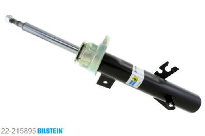 22-215895, Bilstein B4  Gas Schokdemper vooras links, Mini MINI (R50, R53), "1.6,  Cooper,  Cooper D,  Cooper S,  Cooper SD,John Cooper Works,  One,  One D", 03/2006-, with sports suspension, Standaard lengte, geschikt voor gebruik met verlagingsveren tot -30mm