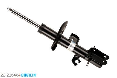 22-226464, Bilstein B4  Gas Schokdemper vooras links, Nissan JUKE, 1.5 dCi,  1.6,  1.6 DIG-T, 06/2010-, with standard chassis, Standaard lengte, geschikt voor gebruik met verlagingsveren tot -30mm