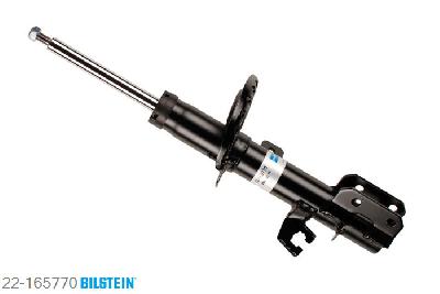 22-165770, Bilstein B4  Gas Schokdemper vooras links, Nissan NOTE (E11), 1.4,  1.5 dCi,  1.6, 03/2006-, Standaard lengte, geschikt voor gebruik met verlagingsveren tot -30mm