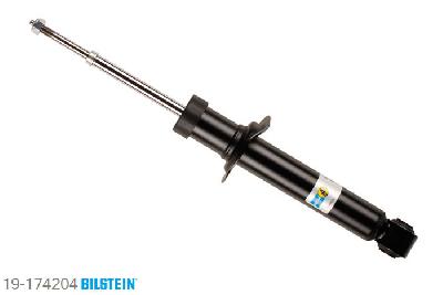 19-174204, Bilstein B4  Gas Schokdemper achteras, Nissan PRIMERA Hatchback (P12), 1.6,  1.8,  1.9 dCi,  2.0,  2.2 dCi,  2.2 Di, 07/2002-, Standaard lengte, geschikt voor gebruik met verlagingsveren tot -30mm