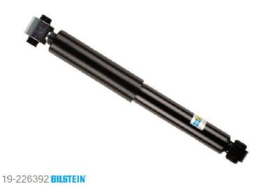 19-226392, Bilstein B4  Gas Schokdemper achteras, Nissan QASHQAI (J10, JJ10), "1.5 dCi,  1.6,  1.6 dCi,1.6 dCi All-wheel Drive,  2.0,2.0 All-wheel Drive,  2.0 dCi,2.0 dCi All-wheel Drive", 02/2007-, with standard chassis, Standaard lengte, geschikt voor gebruik met verlagingsveren tot -30mm