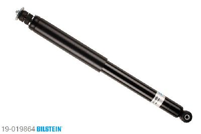 19-019864, Bilstein B4  Gas Schokdemper achteras, Opel ASCONA C Hatchback (84_, 89_), 1.3 N,  1.3 S,  1.6,  1.6 D,  1.6 S,  1.8 i, 09/1981-08/1988, CH.Nr.: F1.003.027 ->, CH.Nr.: F5.000.001 ->, CH.Nr.: 6.000.001 ->, Standaard lengte, geschikt voor gebruik met verlagingsveren tot -30mm