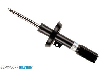 22-053077, Bilstein B4  Gas Schokdemper vooras rechts, Opel ASTRA G Convertible, "1.6,  1.6 16V,  1.8 16V,  2.0 16V Turbo,2.2 16V,  2.2 DTI", 09/2002-10/2005, Standaard lengte, geschikt voor gebruik met verlagingsveren tot -30mm