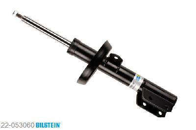 22-053060, Bilstein B4  Gas Schokdemper vooras links, Opel ASTRA G Convertible, "1.6,  1.6 16V,  1.8 16V,  2.0 16V Turbo,2.2 16V,  2.2 DTI", 09/2002-10/2005, Standaard lengte, geschikt voor gebruik met verlagingsveren tot -30mm
