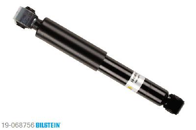 19-068756, Bilstein B4  Gas Schokdemper achteras, Opel ASTRA G Convertible, "1.6,  1.6 16V,  1.8 16V,  2.0 16V Turbo,2.2 16V,  2.2 DTI", 09/2002-10/2005, Standaard lengte, geschikt voor gebruik met verlagingsveren tot -30mm