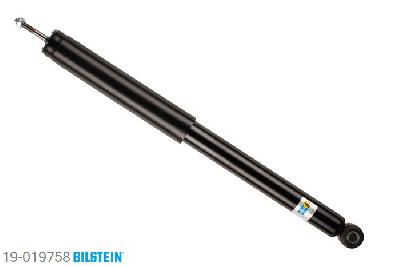 19-019758, Bilstein B4  Gas Schokdemper achteras, Opel CALIBRA A (85_), "2.0 i,  2.0 i 16V,  2.0 i 16V 4x4,  2.0 i 4x4,2.0 i Turbo 4x4,  2.5 i V6", 06/1990-07/1997, Standaard lengte, geschikt voor gebruik met verlagingsveren tot -30mm