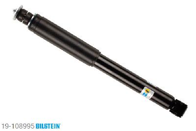 19-108995, Bilstein B4  Gas Schokdemper achteras, Opel CORSA C (F08, F68), "1.0,  1.2,  1.2 Twinport,  1.3 CDTI,  1.4,1.4 Twinport,  1.6,  1.7 CDTI,  1.7 DI,1.7 DTI,  1.8", 09/2000-, with sports suspension / Rear axle thread: M14, Standaard lengte, geschikt voor gebruik met verlagingsveren tot -30mm