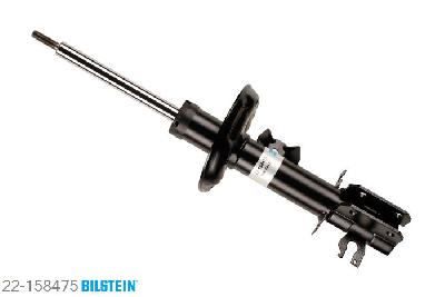 22-158475, Bilstein B4  Gas Schokdemper vooras links, Opel CORSA D Van, 1.0,  1.2,  1.3 CDTI, 07/2006-, with standard chassis, with sports suspension, Standaard lengte, geschikt voor gebruik met verlagingsveren tot -30mm