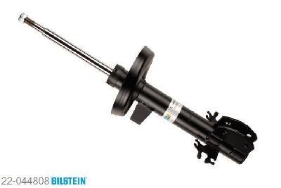 22-044808, Bilstein B4  Gas Schokdemper vooras, Opel OMEGA B (25_, 26_, 27_), "2.0,  2.0 16V,  2.0 DTI 16V,  2.2 16V,2.2 DTI 16V,  2.5 D,  2.5 DTI,  2.5 TD,2.5 V6,  2.6 V6,  3.0 V6,  3.2 V6", 04/1994-07/2003, Standaard lengte, geschikt voor gebruik met verlagingsveren tot -30mm