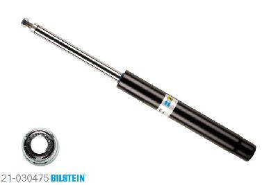 21-030475, Bilstein B4  Gas Schokdemper vooras, Peugeot 106 II (1), 1.0 i,  1.1,  1.1 i, 05/1996-, with standard chassis, without ABS, without power steering, without AC, Standaard lengte, geschikt voor gebruik met verlagingsveren tot -30mm