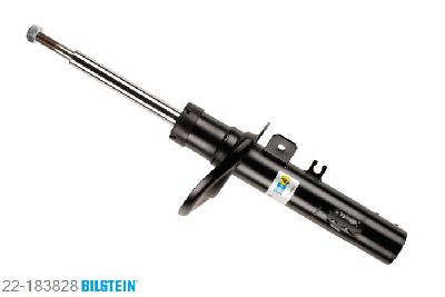 22-183828, Bilstein B4  Gas Schokdemper vooras links, Peugeot 207 SW (WK_), 1.4,  1.4 16V,  1.6 16V,  1.6 HDi, 06/2007-, with standard chassis / Front axle strutdiameter 51 mm, Standaard lengte, geschikt voor gebruik met verlagingsveren tot -30mm