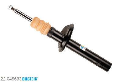 22-045683, Bilstein B4  Gas Schokdemper vooras, Peugeot 405 II Break (4E), "1.4,  1.6,  1.8,  1.9 D,  1.9 TD,  2.0,2.0 4x4", 08/1992-10/1996, Standaard lengte, geschikt voor gebruik met verlagingsveren tot -30mm