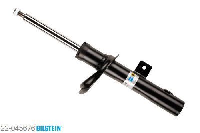 22-045676, Bilstein B4  Gas Schokdemper vooras links, Peugeot PARTNER Box (5), "1.1,  1.4,  1.4 BiFuel,  1.6,  1.6 HDi 75,1.8", 06/1996-, Standaard lengte, geschikt voor gebruik met verlagingsveren tot -30mm