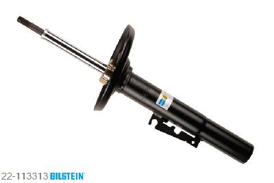 22-113313, Bilstein B4  Gas Schokdemper vooras, Porsche BOXSTER (986), 2.5,  2.7,  S 3,2,  S 3.2, 09/1996-12/2004, Standaard lengte, geschikt voor gebruik met verlagingsveren tot -30mm