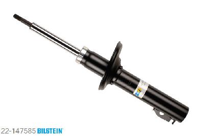 22-147585, Bilstein B4  Gas Schokdemper achteras, Porsche CAYMAN, 2.7,  2.9,  S 3.4, 11/2005-, without electronic suspension control, without PASM, Standaard lengte, geschikt voor gebruik met verlagingsveren tot -30mm