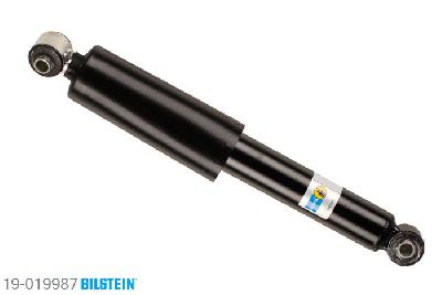 19-019987, Bilstein B4  Gas Schokdemper achteras, Renault CLIO I (B/C57_, 5/357_), 1.2,  1.4, 01/1991-09/1998, with standard chassis / Front axle fixing hole pitches 58 mm, Standaard lengte, geschikt voor gebruik met verlagingsveren tot -30mm