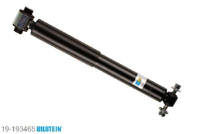 19-193465, Bilstein B4  Gas Schokdemper achteras, Renault MEGANE III Hatchback (BZ0_), "1.2 TCe,  1.4,  1.5 dCi,  1.6,  1.6 16V,1.6 16V Bifuel,  1.6 dCi,  1.6 TCe,1.9 dCi,  2.0,  2.0 dCi", 04/2009-, with standard chassis, Standaard lengte, geschikt voor gebruik met verlagingsveren tot -30mm