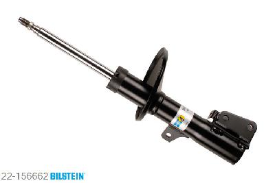 22-156662, Bilstein B4  Gas Schokdemper vooras rechts, Renault TWINGO (C06_), 1.2, 05/1996-, Front axle 09/00-> 03/01, Standaard lengte, geschikt voor gebruik met verlagingsveren tot -30mm