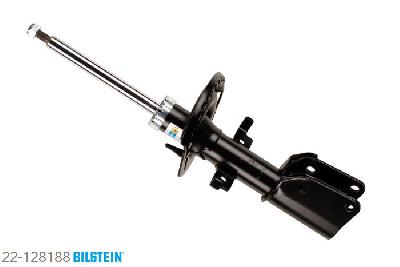 22-128188, Bilstein B4  Gas Schokdemper vooras, Renault VEL SATIS (BJ0_), 2.0 16V Turbo,  2.2 dCi,  3.0 dCi,  3.5 V6, 06/2002-, Standaard lengte, geschikt voor gebruik met verlagingsveren tot -30mm