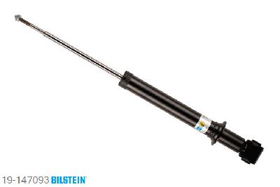 19-147093, Bilstein B4  Gas Schokdemper achteras, Saab 9-5 Estate (YS3E), 1.9 TiD,  2.2 TiD,  2.3 Turbo, 09/2001-, fixing hole pitches at the front 75 mm, with standard chassis, Standaard lengte, geschikt voor gebruik met verlagingsveren tot -30mm