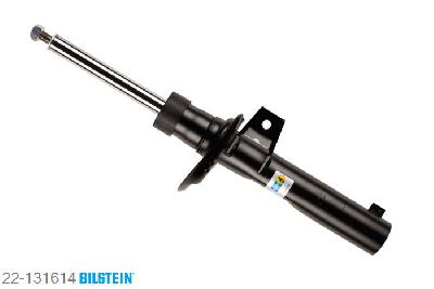 22-131614, Bilstein B4  Gas Schokdemper vooras, Seat ALTEA XL (5P5, 5P8), "1.2 TSI,  1.4,  1.4 TSI,  1.6,  1.6 LPG,1.6 Multifuel,  1.6 TDI,  1.8 TFSI,1.9 TDI,  2.0 FSI,  2.0 TDI,  2.0 TDI 16V,2.0 TDI 4WD,  2.0 TFSI 4WD,  2.0 TFSI 4x4", 05/2009-, with standard chassis / Front axle strutdiameter 55 mm, Standaard lengte, geschikt voor gebruik met verlagingsveren tot -30mm