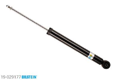 19-029177, Bilstein B4  Gas Schokdemper achteras, Seat TOLEDO II (1M2), "1.4 16V,  1.6,  1.6 16V,  1.8 20V,  1.8 20VT,1.9 SDI,  1.9 TDi,  2.3 V5,  2.3 V5 20V", 04/1999-05/2006, with sports suspension, Standaard lengte, geschikt voor gebruik met verlagingsveren tot -30mm