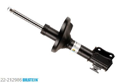 22-212986, Bilstein B4  Gas Schokdemper vooras links, Suzuki LIANA Estate (ER), 1.3,  1.4 DDiS,  1.6,  1.6 4WD,  1.8,  2.3, 07/2001-12/2007, with standard chassis / Front axle For vehicles without stabilizer, Standaard lengte, geschikt voor gebruik met verlagingsveren tot -30mm