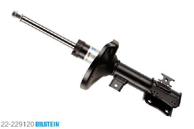22-229120, Bilstein B4  Gas Schokdemper vooras rechts, Suzuki LIANA Estate (ER), 1.3,  1.4 DDiS,  1.6,  1.8,  2.3, 07/2001-12/2007, with standard chassis / Front axle for vehicles with stabilizer, Standaard lengte, geschikt voor gebruik met verlagingsveren tot -30mm