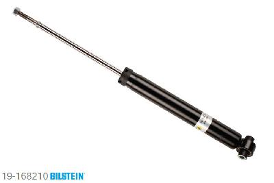 19-168210, Bilstein B4  Gas Schokdemper achteras, Toyota AURIS, "1.33 Dual-VVTi,  1.4 D-4D,  1.4 VVTi,  1.6,1.6 VVTi,  1.8,  1.8 VVTi,  2.0 D-4D,2.2 D", 03/2007-, with standard chassis, Standaard lengte, geschikt voor gebruik met verlagingsveren tot -30mm