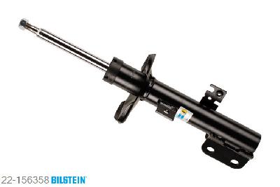 22-156358, Bilstein B4  Gas Schokdemper vooras links, Toyota AVENSIS (T25), "1.6 VVT-i,  1.8,  2.0,  2.0 D-4D,  2.2 D-4D,2.2 D-CAT,  2.2 TD,  2.4", 04/2003-11/2008, Standaard lengte, geschikt voor gebruik met verlagingsveren tot -30mm