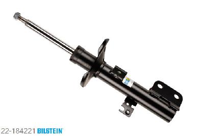 22-184221, Bilstein B4  Gas Schokdemper vooras rechts, Toyota COROLLA Verso (ZDE12_, CDE12_), 1.8 VVT-i,  2.0 D-4D, 01/2002-05/2004, with standard chassis, Standaard lengte, geschikt voor gebruik met verlagingsveren tot -30mm