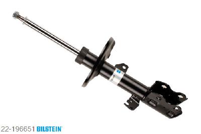 22-196651, Bilstein B4  Gas Schokdemper vooras links, Toyota PRIUS Hatchback, 1.5, 08/2003-03/2009, with standard chassis, Standaard lengte, geschikt voor gebruik met verlagingsveren tot -30mm