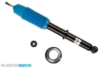 19-028750, Bilstein B4  Gas Schokdemper achteras, Toyota STARLET (_P8_), 1.0,  1.3 12V, 12/1989-12/1992, Standaard lengte, geschikt voor gebruik met verlagingsveren tot -30mm