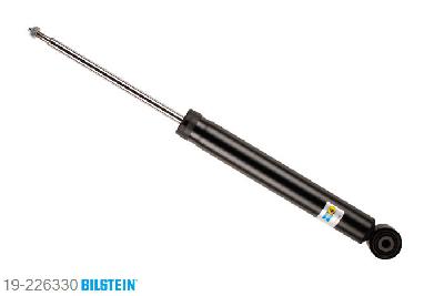 19-226330, Bilstein B4  Gas Schokdemper achteras, VW BEETLE, "1.2 TSI,  1.4 TSI,  1.6 TDI,  2.0 TDI,2.0 TSI,  2.5", 04/2011-, mark: 04N / Front axle outside diameter strut 50 mm / Rear axle multilink axle, Standaard lengte, geschikt voor gebruik met verlagingsveren tot -30mm