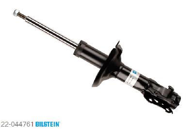 22-044761, Bilstein B4  Gas Schokdemper vooras, VW CADDY II Estate (9K9B), "1.4,  1.4 16V,  1.6,  1.6 GLS,  1.7 SDI,1.9 D,  1.9 SDI,  1.9 TDI", 11/1995-01/2004, Standaard lengte, geschikt voor gebruik met verlagingsveren tot -30mm