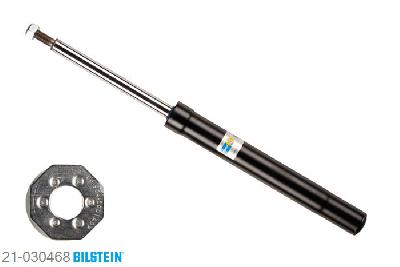21-030468, Bilstein B4  Gas Schokdemper vooras, VW GOLF II (19E, 1G1), "1.8 GTI G60 Syncro,  1.8 i Syncro CAT,1.8 Syncro", 02/1986-10/1991, not for: Country / Front axle for bolted struts only, Standaard lengte, geschikt voor gebruik met verlagingsveren tot -30mm