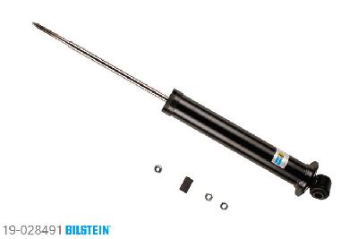 19-028491, Bilstein B4  Gas Schokdemper achteras, VW GOLF III Variant (1H5), "1.4,  1.6,  1.8,  1.9 D,  1.9 TD,  1.9 TDI,2.0", 07/1993-04/1999, for vehicles with Basisachse only, with standard chassis, Standaard lengte, geschikt voor gebruik met verlagingsveren tot -30mm