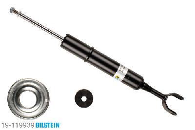 19-119939, Bilstein B4  Gas Schokdemper vooras, VW PASSAT Variant (3B6), "1.8 4motion,  1.9 TDI 4motion,  2.0 4motion,2.3 VR5 4motion,  2.5 TDI 4motion,2.8 4motion", 11/2000-05/2005, with sports suspension, with standard chassis, Standaard lengte, geschikt voor gebruik met verlagingsveren tot -30mm