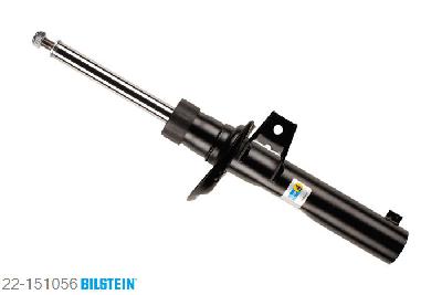 22-151056, Bilstein B4  Gas Schokdemper vooras, VW PASSAT Variant (3C5), "1.4 TSI,  1.4 TSI EcoFuel,  1.6,  1.6 FSI,1.6 TDI,  1.8 TSI,  1.9 TDI,  2.0 BlueTDI,2.0 FSI,  2.0 FSI 4motion,  2.0 TDI,2.0 TDI 16V,  2.0 TDI 16V 4motion,2.0 TDI 4motion,  2.0 TFSI,3.2 FSI 4motion", 11/2005-, Front axle strutdiameter 55 mm, Standaard lengte, geschikt voor gebruik met verlagingsveren tot -30mm