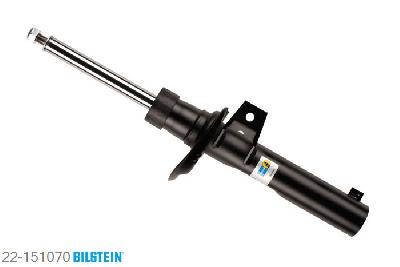 22-151070, Bilstein B4  Gas Schokdemper vooras, VW PASSAT Variant (3C5), "1.4 TSI,  1.4 TSI EcoFuel,  1.6,  1.6 FSI,1.6 TDI,  1.8 TSI,  1.9 TDI,  2.0 BlueTDI,2.0 FSI,  2.0 FSI 4motion,  2.0 TDI,2.0 TDI 16V,  2.0 TDI 16V 4motion,2.0 TDI 4motion,  2.0 TFSI,3.2 FSI 4motion", 11/2005-, with sports suspension / Front axle strutdiameter 55 mm, Standaard lengte, geschikt voor gebruik met verlagingsveren tot -30mm