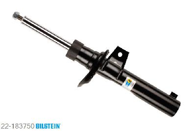 22-183750, Bilstein B4  Gas Schokdemper vooras, VW TIGUAN (5N_), "1.4 TSI,  1.4 TSI 4motion,  1.4 TSI FWD,2.0 TDI,  2.0 TDI 4motion,  2.0 TDI FWD,2.0 TFSI,  2.0 TSI 4motion", 09/2007-, with standard chassis, without electronic suspension control, Standaard lengte, geschikt voor gebruik met verlagingsveren tot -30mm